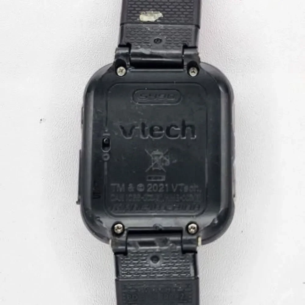 Watch Kiddyzoom Vtech Unisex Black 5490 Buckle Band Digital *Needs charger*
